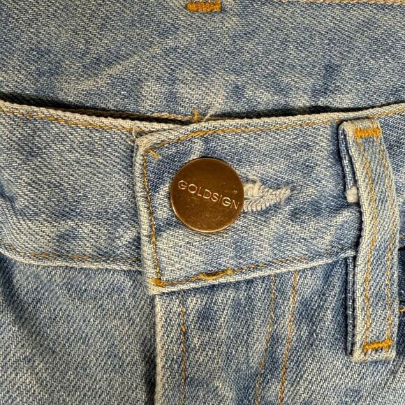 Goldsign | High-Rise Wide-Leg Jeans | Blue Wash | Size 26 - Picture 8 of 16